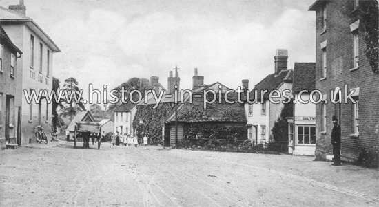 High Street, Wethersfield, Essex. c.1905